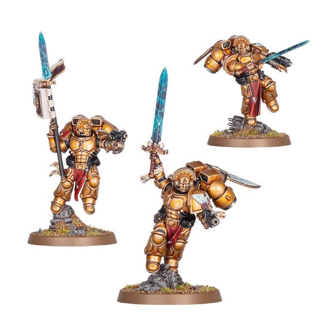 Man I bet blood Angel fans was pissed when they saw the massive wings on a prosecutor.

The san guard are such wasted potential. (Personally)