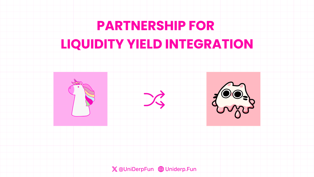 🚨 Partnership for Liquidity Yield Integration

@UniderpFun is teaming up with <a href="/likwid_fi/">LIKWID</a>!
✅ Projects launched on Uniderp can now add liquidity directly on Likwid.
✅ Qualified tokens may earn rewards and enjoy attractive APRs.

About <a href="/likwid_fi/">LIKWID</a>: Likwid is MVB9 project and