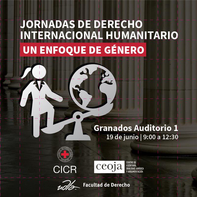 🎓 CICR y CEOJA de <a href="/udla_derecho/">Facultad de Derecho UDLA</a> invitan a las Jornadas de Derecho Internacional Humanitario: un enfoque de género 
📍 Auditorio 1 – Campus Granados de <a href="/UDLAEcuador/">UDLA Ecuador</a> 
🗓️ Jueves 19 de junio | 🕘 9:00 – 10:30 

📲 Registro: forms.office.com/r/0FM3HbvAYu 

#AbogadosUDLA