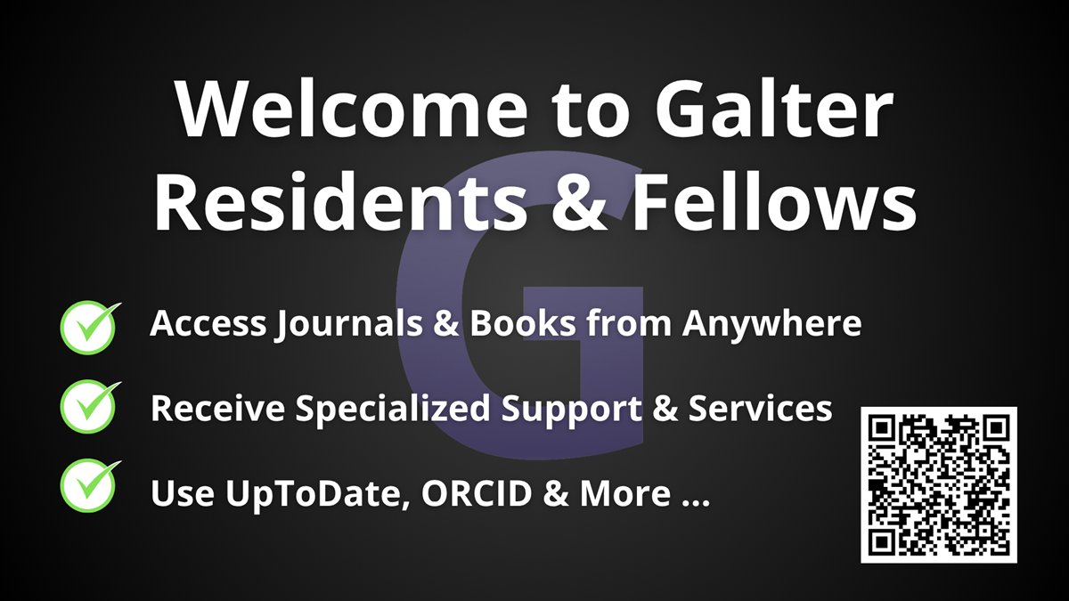 galterlibrary's tweet image. A warm welcome to all new @NUFeinbergMed Residents, Fellows, and Graduate Students! The Galter Health Sciences Library is here to support your journey in education and research. Explore all the ways we can help you succeed: galter.northwestern.edu/news/welcome-r…