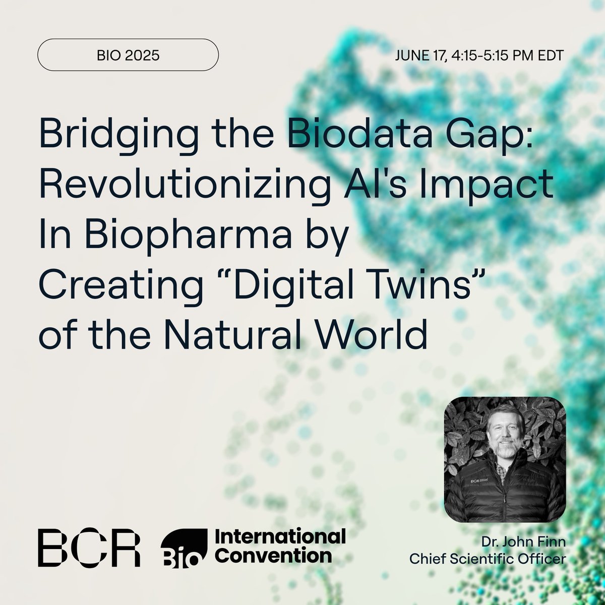 Basecamp_Res's tweet image. 🧬 Biopharma’s biggest AI challenge isn’t tech — it’s data. 🌍 99.99% of life on Earth remains unmapped. That’s the bottleneck.
At #BIO2025, Basecamp Research CSO John Finn is joining a panel moderated by @NVIDIAAI’s David Ruau (@druau) diving into planet-scale biology: creating…