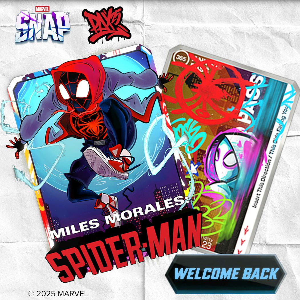 bootmanmstz's tweet image. 📢GIVEAWAY TIME📢

The team at @MARVELSNAP @seconddinner gave me SIX PAX bundle codes to give away

To enter: 
✅Follow, like, retweet
✅REPLY WITH A SCREENSHOT of your current favorite deck