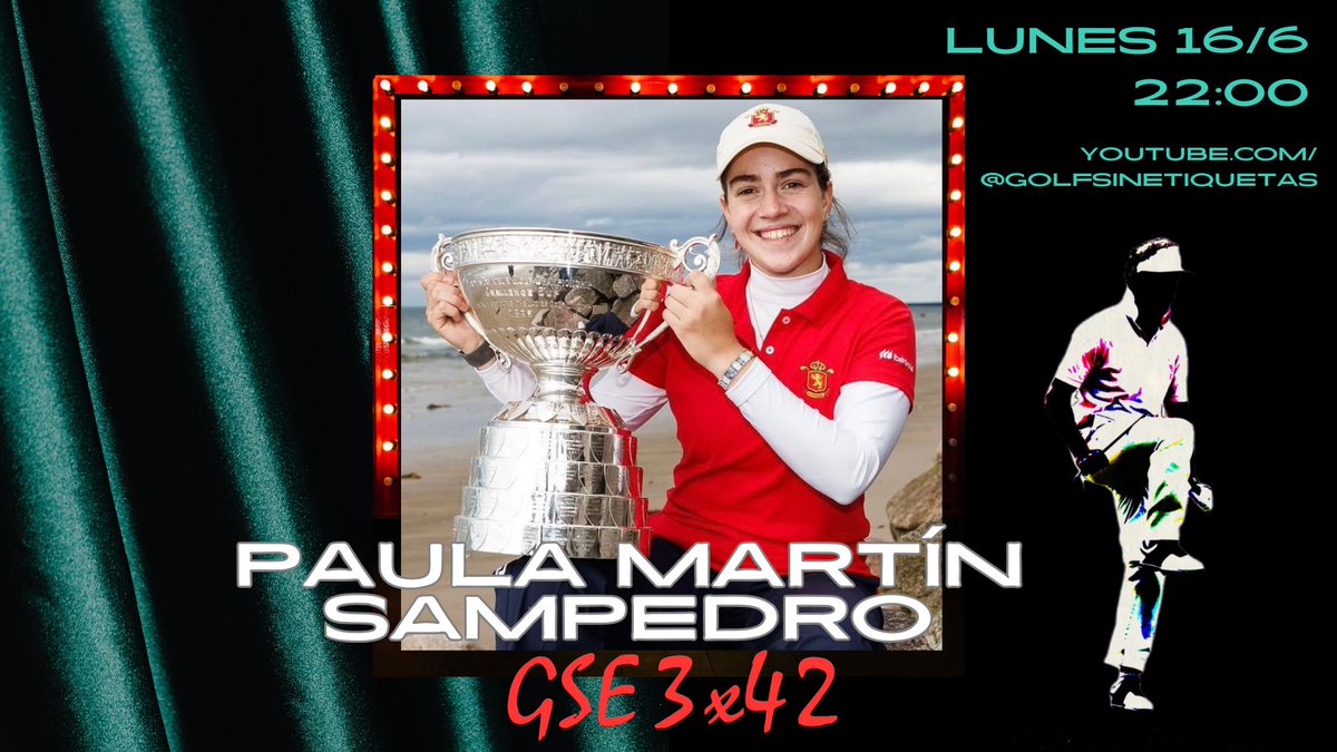 Golf Sin Etiquetas (@gsebylarrygon) on Twitter photo 🚀No podía ser de otra manera, hoy toca celebrar por todo lo alto el impresionante triunfo de Paula Martín en el Women’s Amateur.
🍷Hoy seguro que <a href="/alexlarrazabal1/">Alejandro Larrazabal Corominas</a> estrena un vino a la altura de este hito. Además, Carlota y mucho US Open. ¡Nos vemos a las 22:00! 🚀No podía ser de otra manera, hoy toca celebrar por todo lo alto el impresionante triunfo de Paula Martín en el Women’s Amateur.
🍷Hoy seguro que <a href="/alexlarrazabal1/">Alejandro Larrazabal Corominas</a> estrena un vino a la altura de este hito. Además, Carlota y mucho US Open. ¡Nos vemos a las 22:00!
