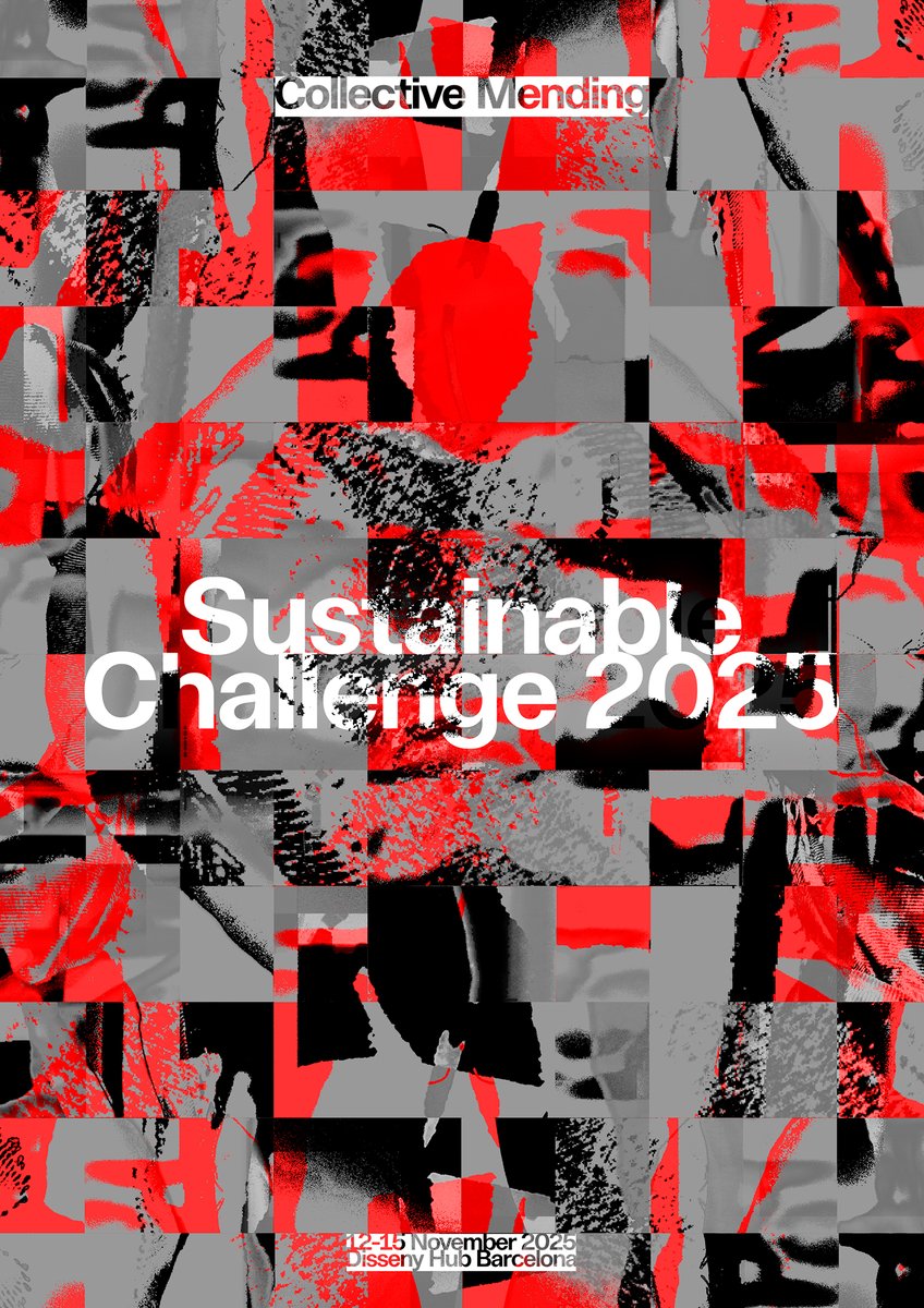📢 Abierta la convocatoria para la 7ª edición del Sustainable Challenge de MODA-<a href="/fadbarcelona/">FAD</a>.

♻️ El <a href="/dissenyhub/">Disseny Hub Barcelona</a> acogerá del 12 al 15 de noviembre el evento, que este año llevará por título "Collective Mending".

🔗 Info: tinyurl.com/3kwube73. ¡El deadline es el 28/09!
