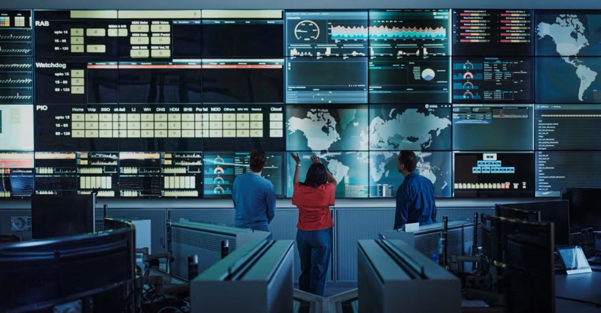 We create clever #grid #soc #occ #nmc #mcc #controlroom workplaces with avs #intellicontrol &amp; #intelliscreen #askus solutions #cybersecurity #futureworkspace #monitoring #Military #traffic #grid #collaboration #ergonomie #design #AVpro #cyber #lageraum #crisisroom SC CH