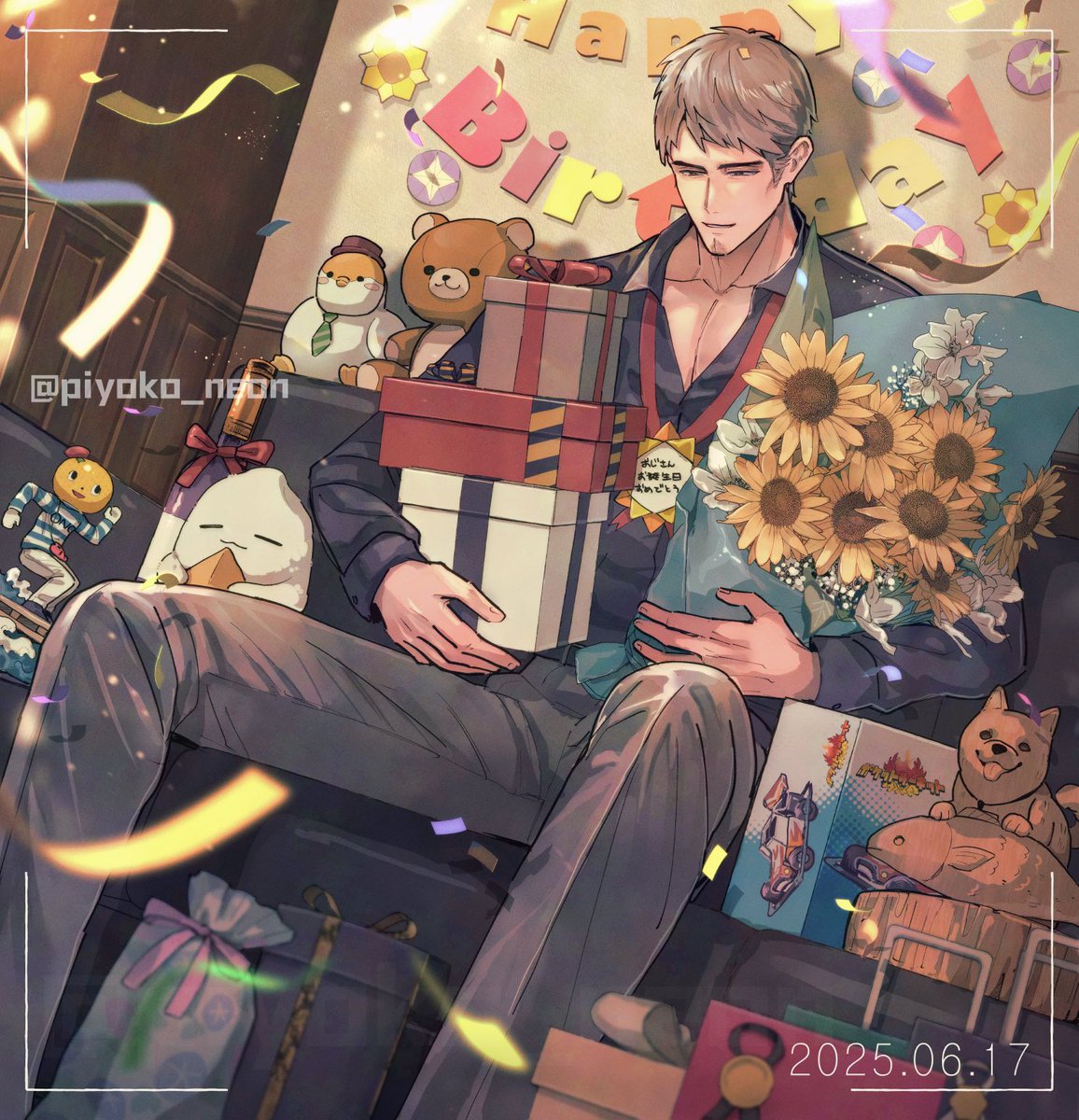 桐生ちゃんお誕生日おめでとう🎉
長生きしてね(切実）

#桐生一馬生誕祭2025