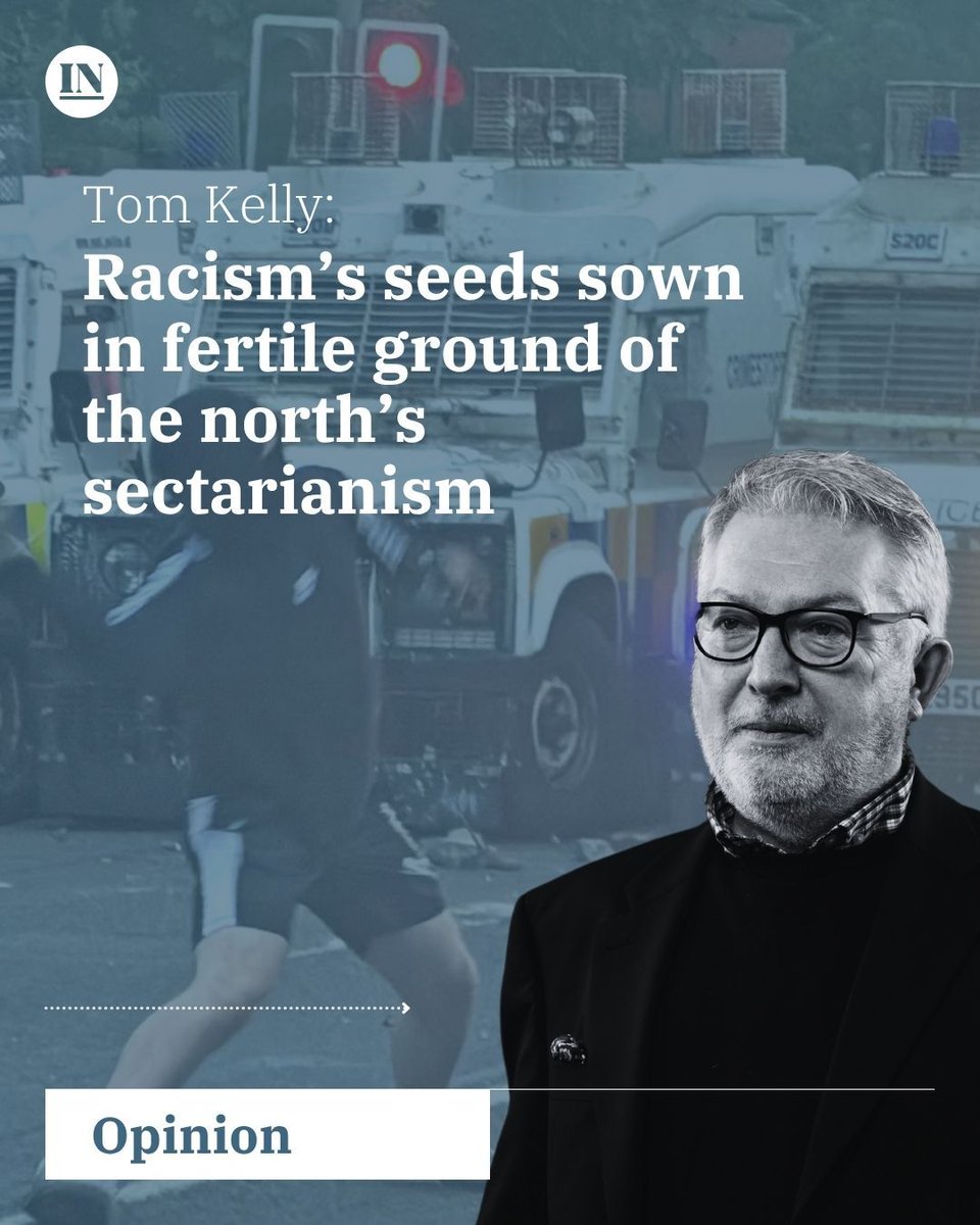"The public deserves better than exchanging a sectarian war for an unfounded race war"

Read Tom Kelly: tinyurl.com/2swjn3hj