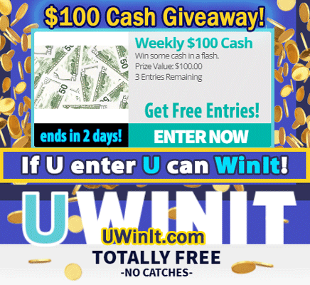 💸Want to put a crisp $100 in your wallet? ✔️Enter to #win our Weekly $100 Cash #Giveaway! The next drawing is in 2 days!⌛

😎If you enter, you can Win It!
👉 ow.ly/rRwa50Wa3NA