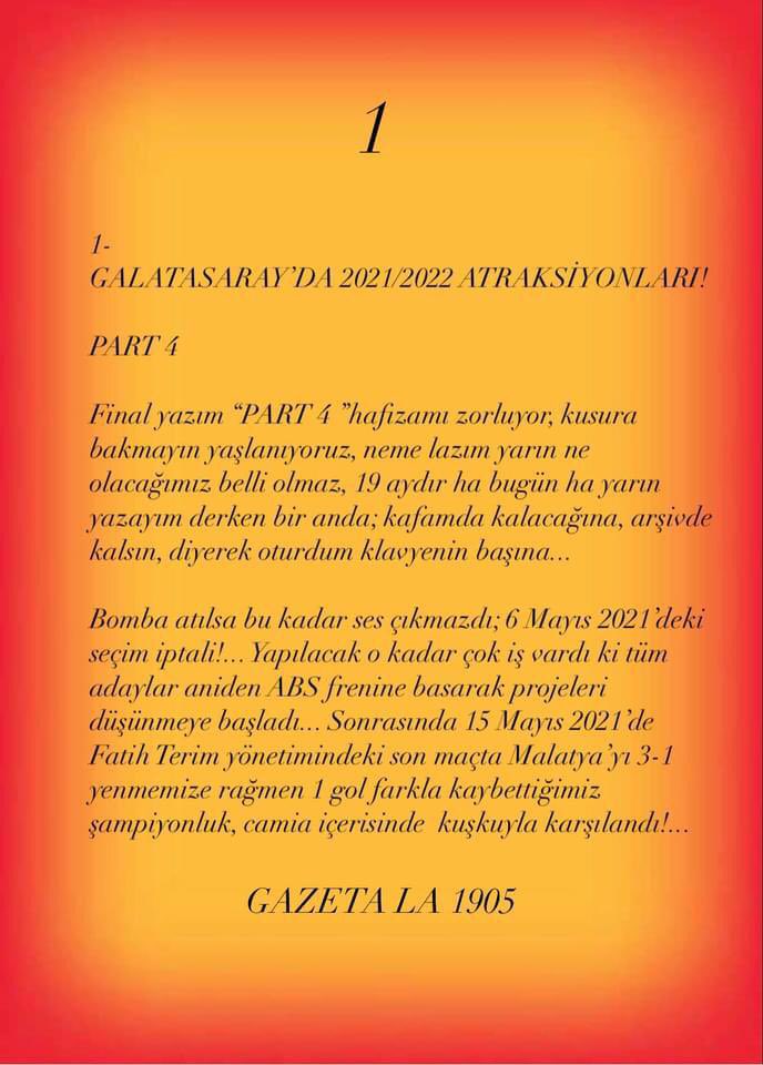 #Arşivden 

Dün gece servis edilen bir Twitin doğru olmadığı anlaşıldıktan sonra Twiti servis eden tarafından “Tekzip” edilip olayın doğru olmadığı anlaşılmıştır…

Galatasaray Camiası Başkanına saygıda kusur etmez.
Gelgelelim yeni kuşak taraftarlar sosyal medya “Trollerinin”