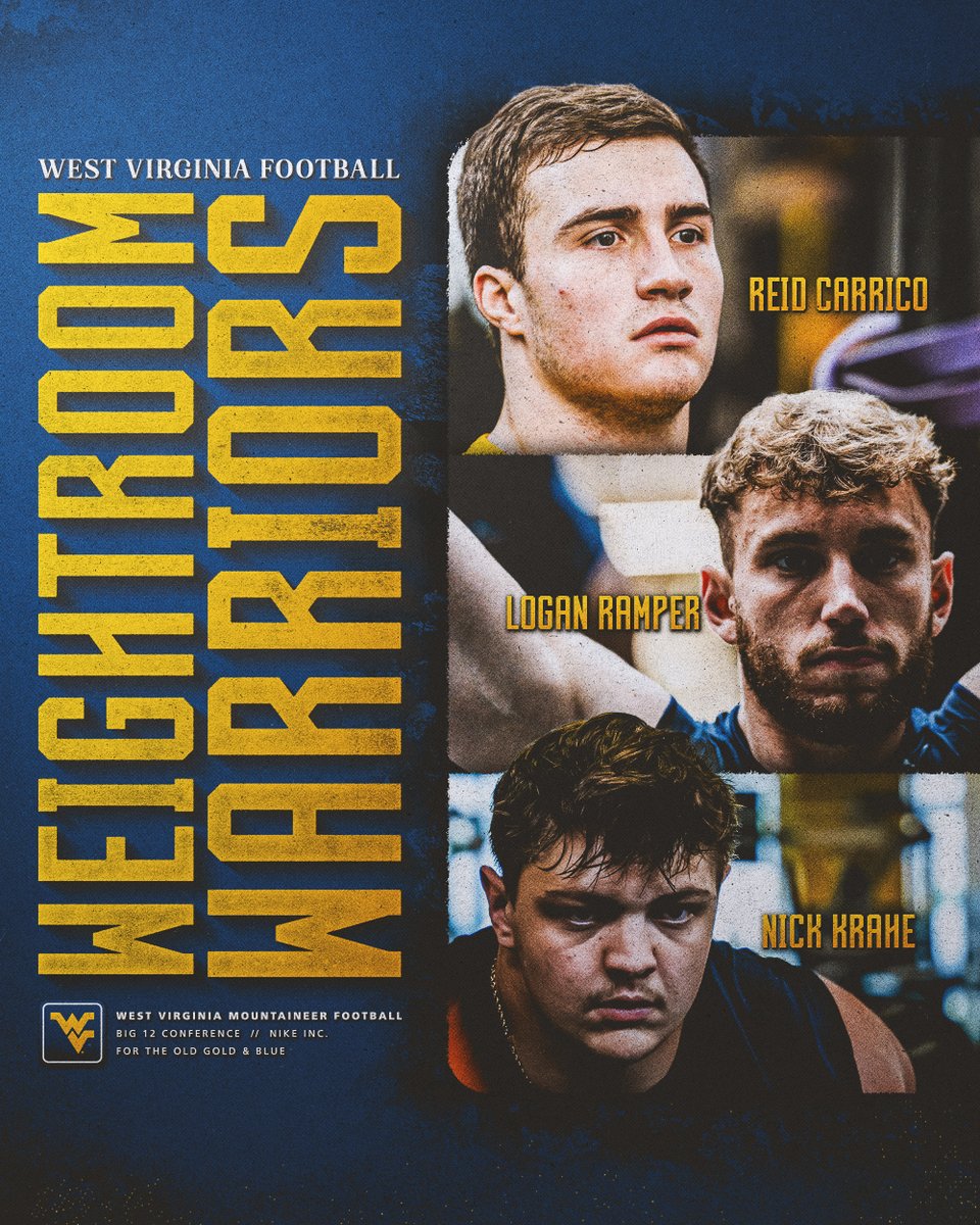 West Virginia Football (@wvufootball) on Twitter photo ποΈββοΈ ππππππ© ππ€π€π’ πππ§π§ππ€π§π¨ π€π π©ππ ππππ
<a href="/CarricoReid/">Reid Carrico</a>
<a href="/Logan_Ramper/">LOGAN RAMPER</a>
<a href="/nick_krahe/">Nick Krahe</a> ποΈββοΈ ππππππ© ππ€π€π’ πππ§π§ππ€π§π¨ π€π π©ππ ππππ
<a href="/CarricoReid/">Reid Carrico</a>
<a href="/Logan_Ramper/">LOGAN RAMPER</a>
<a href="/nick_krahe/">Nick Krahe</a>