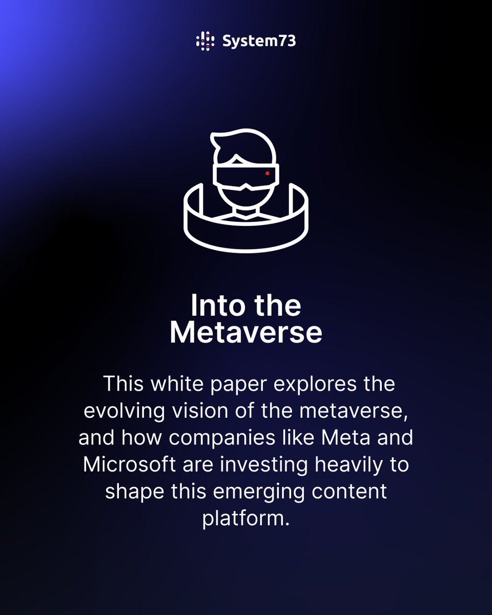 🔍 Want to reduce churn, increase revenue, and stay ahead in the streaming space?
System73’s white papers explore:
 📉 Churn &amp; QoE
 🎯 Profitability
 🌐 The metaverse
And much more...
Download now → system73.com/resources