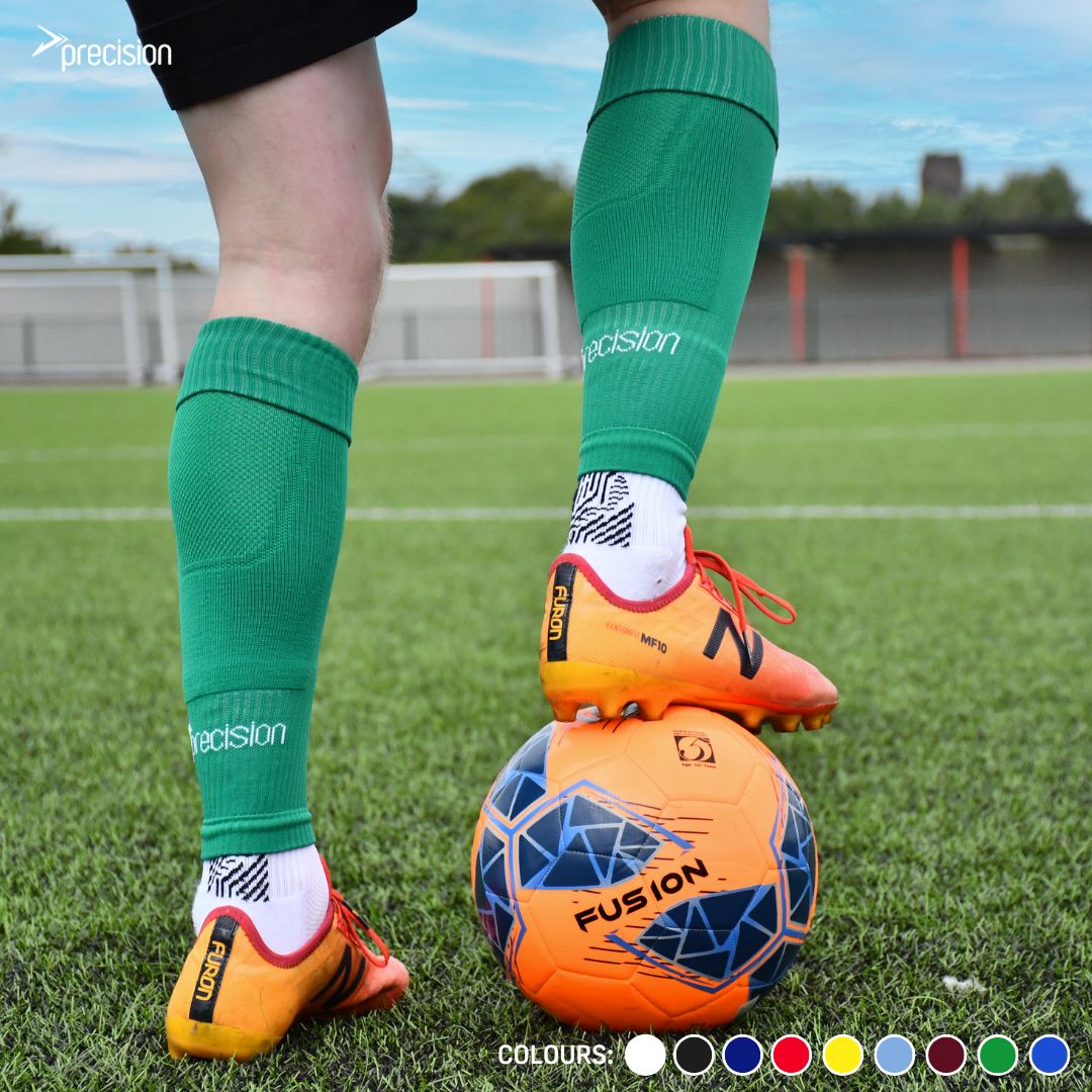The Precision Pro Footless Sleeve Socks are perfect for pairing with your grip socks, offering a secure, comfortable fit that stays in place during training or matches.

Designed to work together. Built to perform.

#Precision #socks #grip #football #comfort #seriousaboutsport