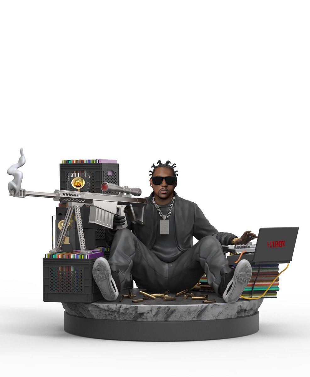 Scartoccio's tweet image. Hit-Boy concept created during the Nas x Hit-boy 6 album run.