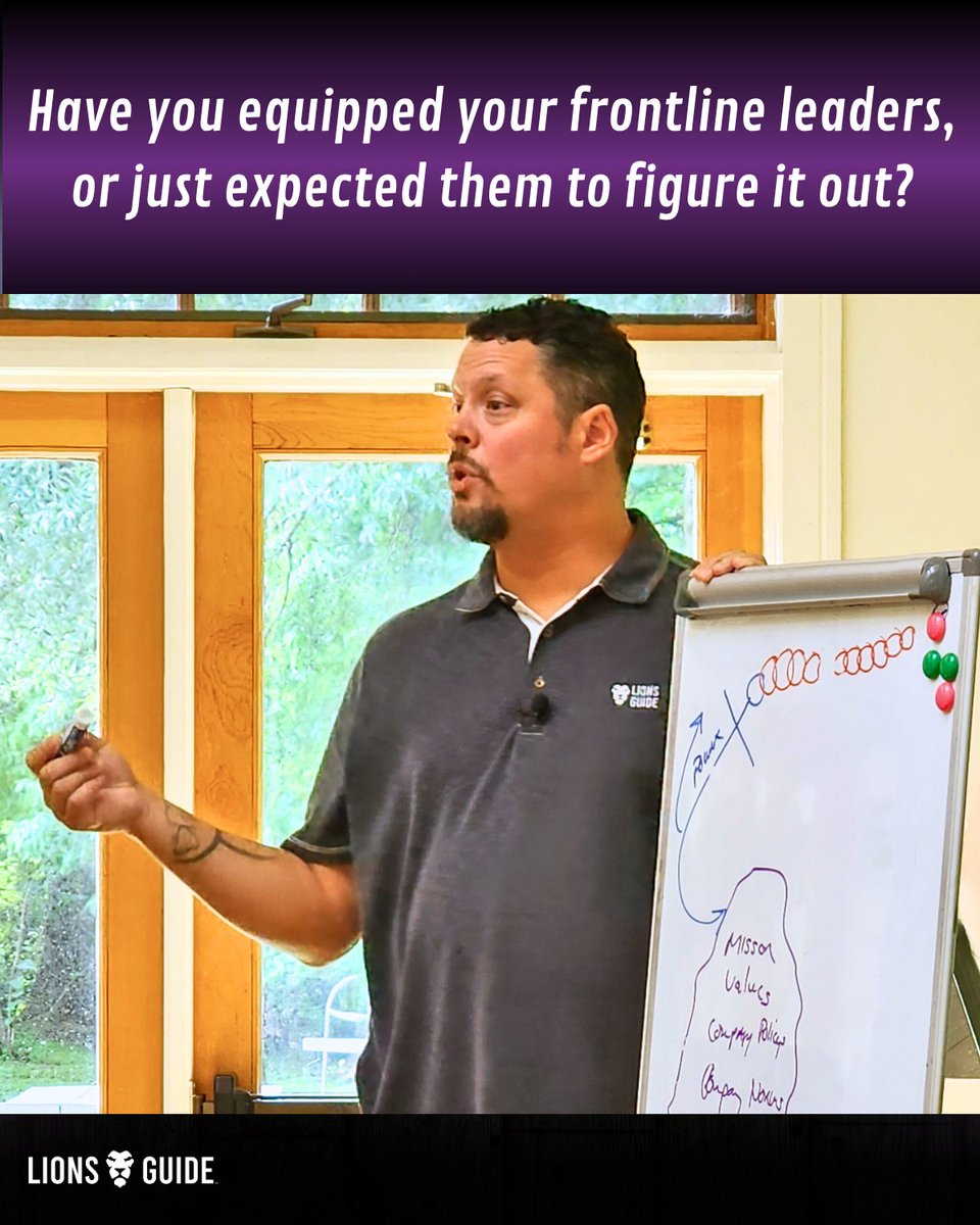 lionsguide1's tweet image. Promoted but not prepared? That’s the frontline gap. The Every Day Leadership course gives leaders the tools they should have been given on Day 1.

👉 Join us
lionsguide.com/lions-guide-ac…

#EveryDayLeader #Leadership #LionsGuide