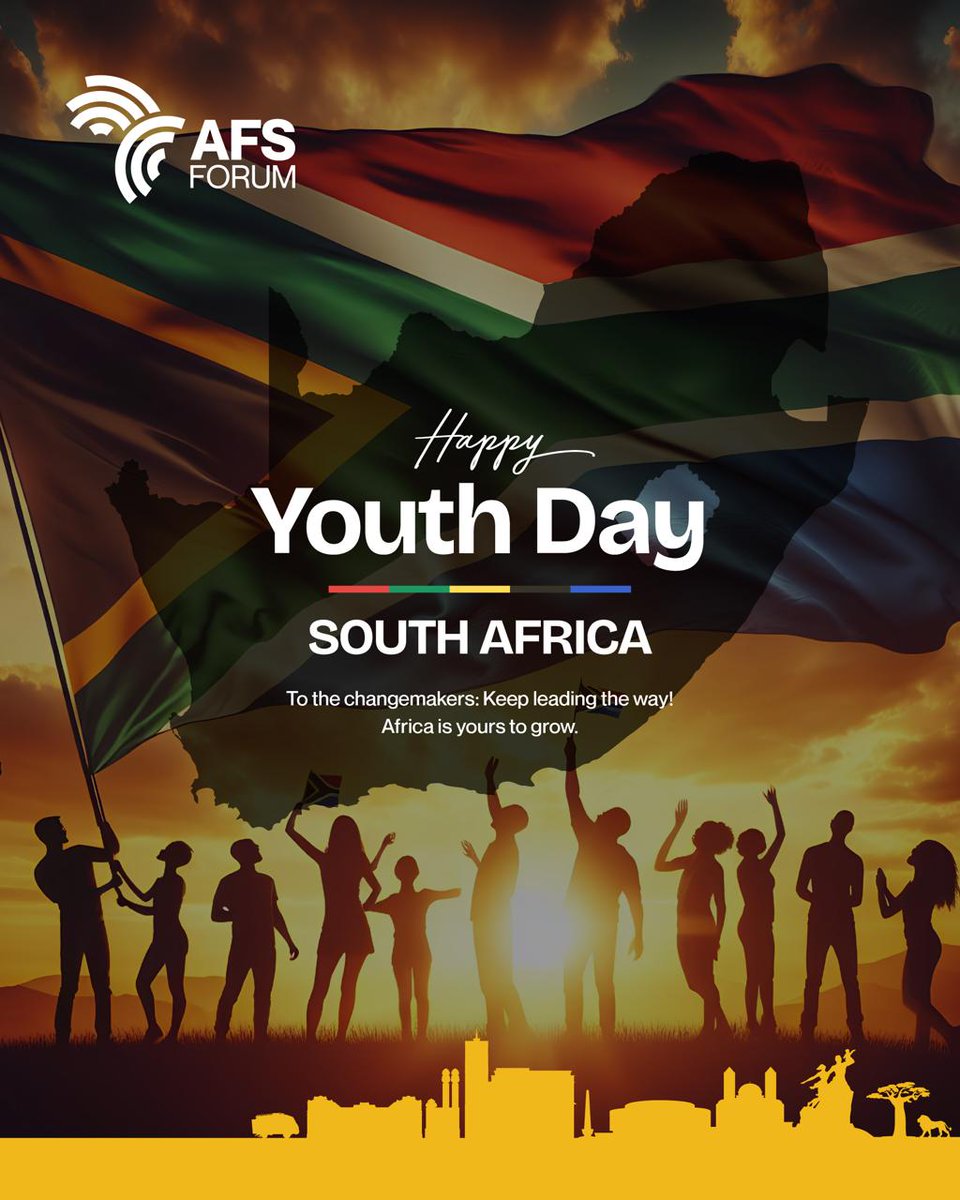 AFS Forum (@theagrf) on Twitter photo Today, we honor the bold spirit of South Africa’s youth—the innovators, leaders, and visionaries shaping a brighter future. 
At #AFSFORUM2025, we stand with Africa’s young minds as they drive agri-food systems transformation, turning challenges into opportunities.
The future is Today, we honor the bold spirit of South Africa’s youth—the innovators, leaders, and visionaries shaping a brighter future. 
At #AFSFORUM2025, we stand with Africa’s young minds as they drive agri-food systems transformation, turning challenges into opportunities.
The future is