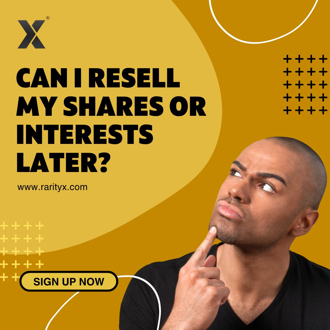 The answer is a big YES! RarityX is developing a proprietary marketplace where you’ll be able to sell or transfer your partitioned interests to other collectors or investors. You’ll also be able to showcase your holdings in the metaverse, enhancing visibility and liquidity