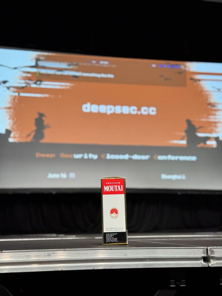 eternalsakura13's tweet image. The best closed-door hacker conference I attended this year, where I met many old and new friends. We had a great time.
Thank you very much to the organizers for preparing such a hacker feast for us in a downturn environment.
Do the right and difficult things.
@deepsec_cc