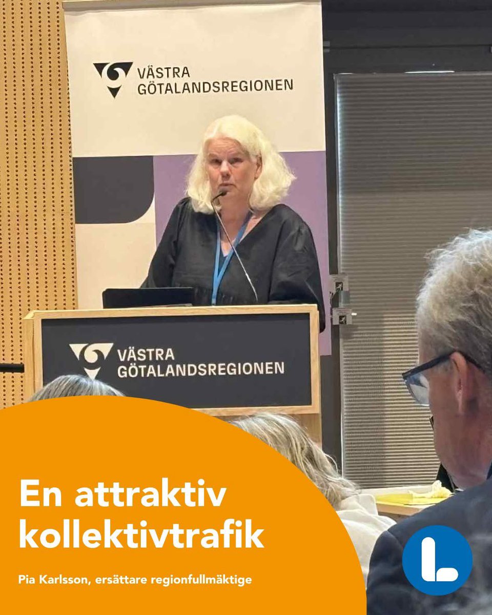 liberalerna_vgr's tweet image. - Människor ska kunna välja att bo, arbeta och verka där de vill i Västra Götaland. Kollektivtrafiken är ett centralt verktyg för att möjliggöra detta, säger Pia Karlsson.