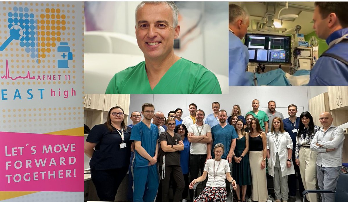 AFNET (@afnet_ev) on Twitter photo Fantastic news!
We are very happy to announce that the first #EASThigh patient in Poland has been enrolled at the National Institute of Cardiology in #Warsaw!
👏 Congratulations to PI Michal Orczykowski and the entire study team! <a href="/UCCS_HH/">University Center of Cardiovascular Science (UCCS)</a> <a href="/Medtronic/">Medtronic</a> Fantastic news!
We are very happy to announce that the first #EASThigh patient in Poland has been enrolled at the National Institute of Cardiology in #Warsaw!
👏 Congratulations to PI Michal Orczykowski and the entire study team! <a href="/UCCS_HH/">University Center of Cardiovascular Science (UCCS)</a> <a href="/Medtronic/">Medtronic</a>