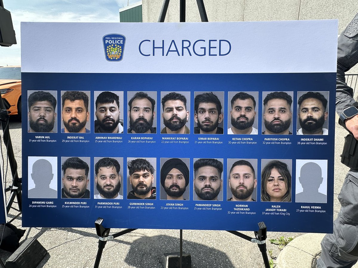 TorSunphoto21's tweet photo. #ProjectOutsource targeted the tow truck industry’s violence @PeelPolice “violent crime network” weapons vehicles seized at least 20suspects arrested https://t.co/U1ePNY5kcm