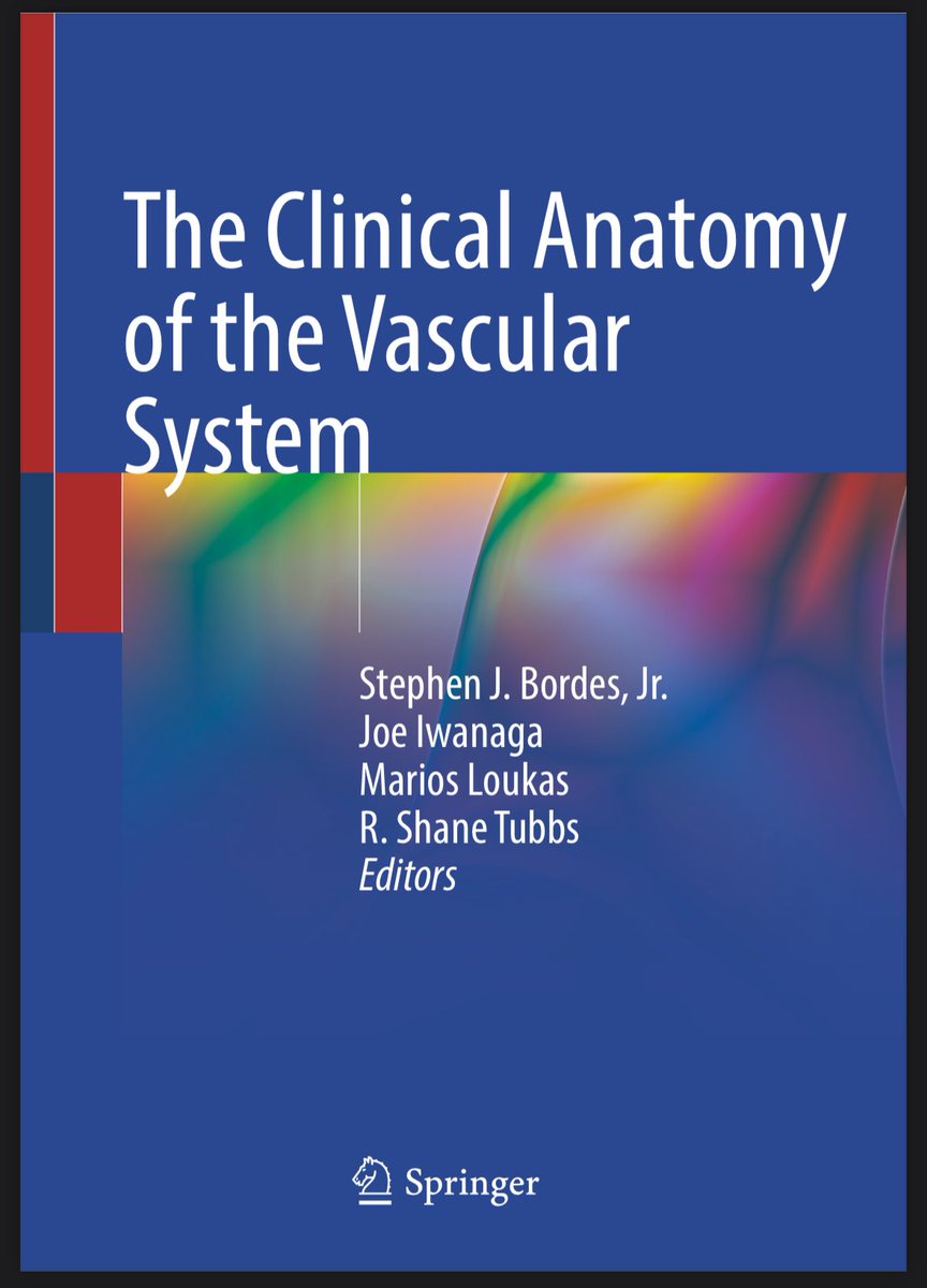AaronAlbuck's tweet photo. Excited to share that my first textbook chapter, “Thyroidea Ima Artery,” has officially been published in The Clinical Anatomy of the Vascular System!
Grateful for the opportunity to contribute and to explore anatomical variations that inform clinical practice. https://t.co/K4CiI5itIo