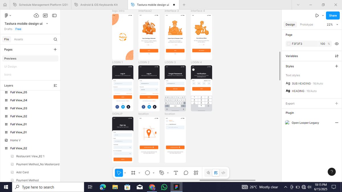 johnsonolaleye_'s tweet image. Tastura App UI Progress!

Step by step, we’re building a smoother user experience.

New week, more to do,  but we’re moving! 💪

💬 Thoughts or suggestions? 

Drop them below 👇

#UIUX #TasturaApp #DesignInProgress #buildinpublic