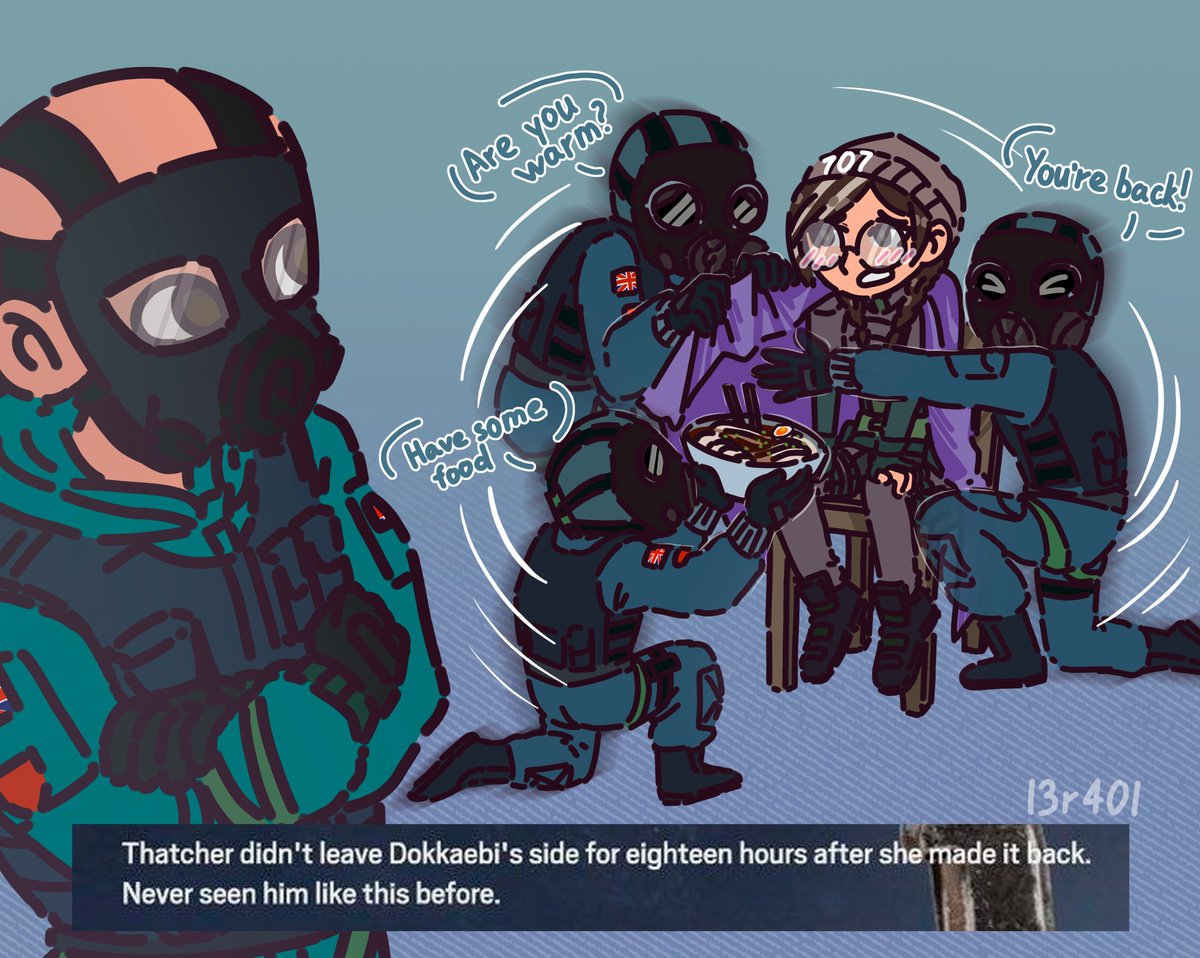 l3r40l's tweet image. The father got his daughter back
#R6S #RainbowSixSiege #R6SX #RainbowSixSiegeX #R6Community #WeR6Community
#Sledge #Thatcher #Dokkaebi