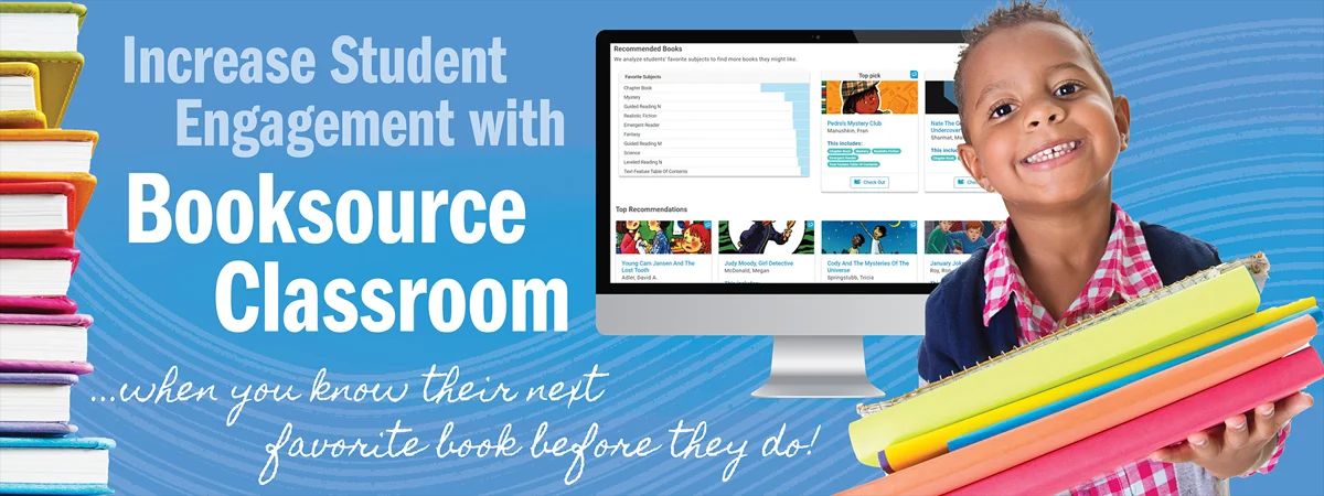 Add Your Students to Booksource Classroom for a Wealth of Insight! 💡
 
📊 Track reading progress
📚 Get smart recommendations based on checkouts
🙌 Empower student ownership 

Create your free account: classroom.booksource.com

#EdTech #ClassroomLibraries #Booksource