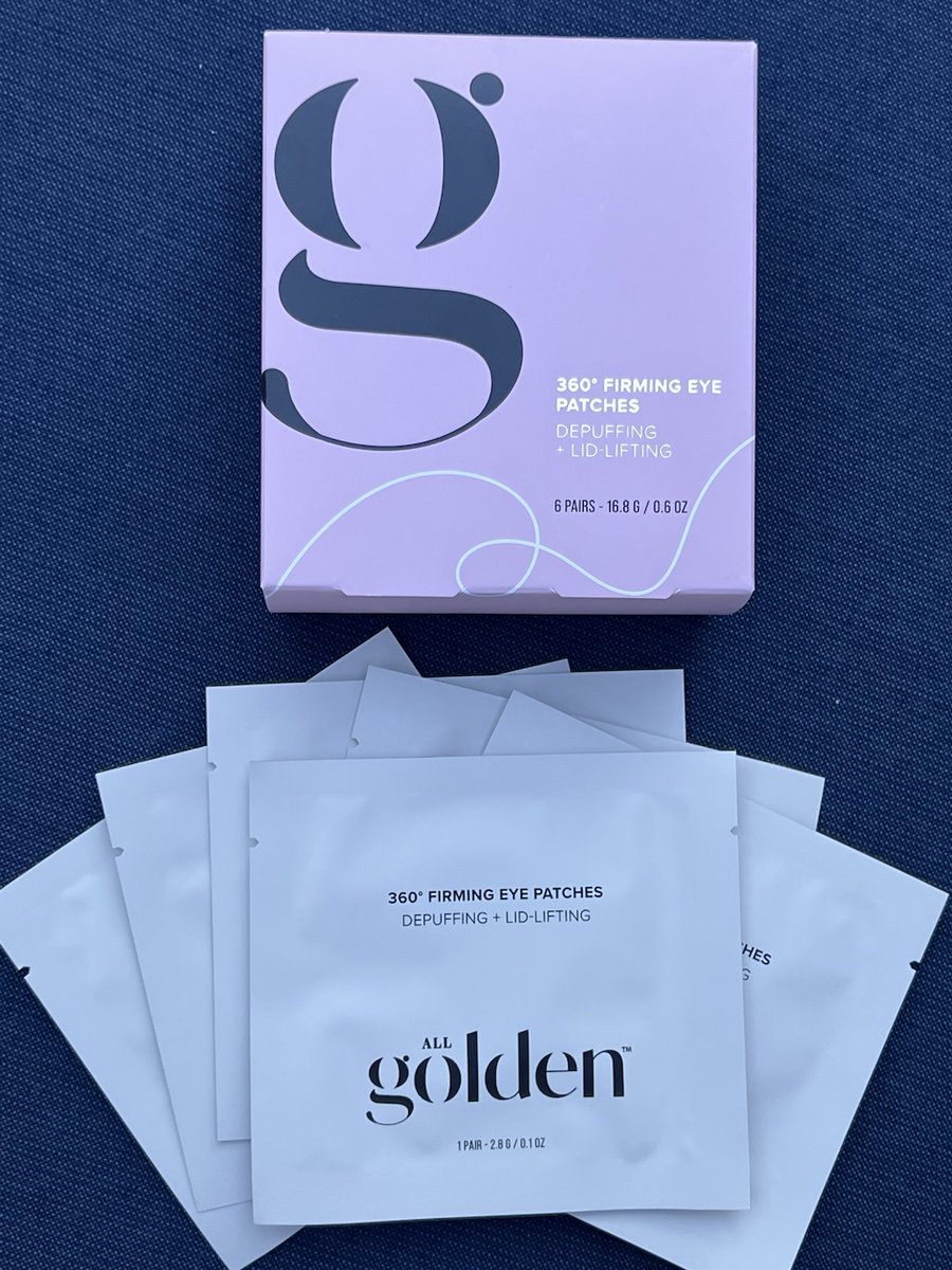 Looking for firming and depuffing #eye patches for your under-eye area? Check out All Golden #EyePatches. And enter to #Win yours! #giveaway #skin #skincare tinyurl.com/5dn4njjz