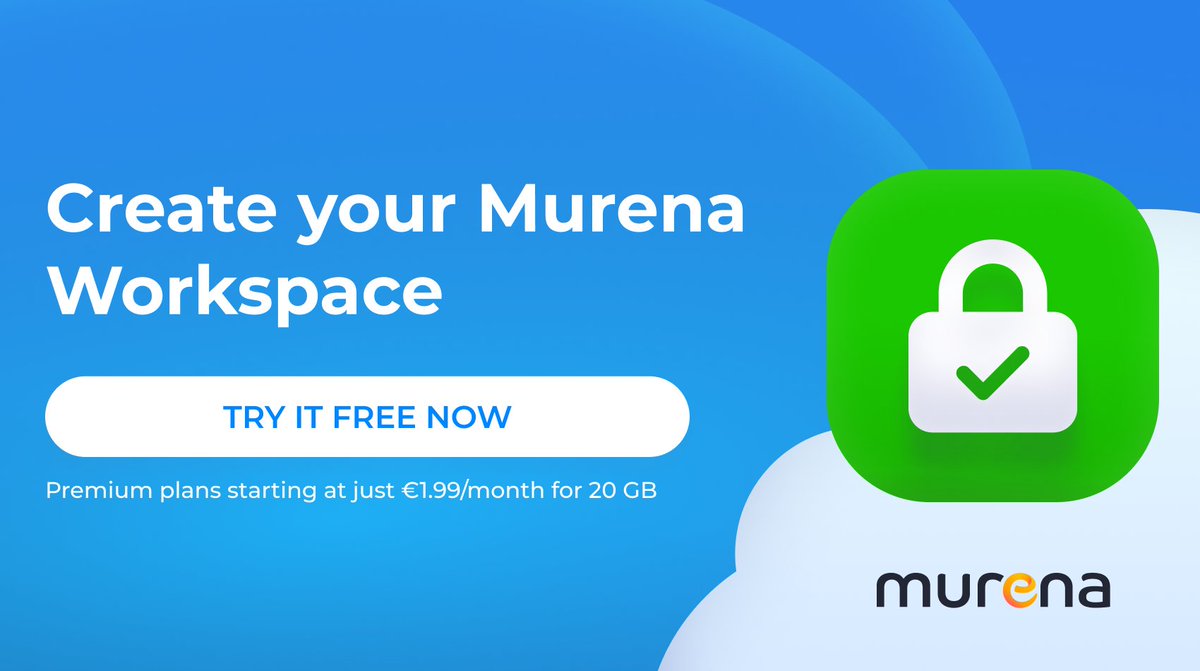Murena Workspace is your user-friendly, private, all-in-one online suite — without Big Tech looking over your shoulder. Tired of ads, spam, and data mining on you or your organization? Concerned about your personal data AND the planet?
👇Try it for free now #Privacy
<a href="/e_mydata/">/e/OS</a>
