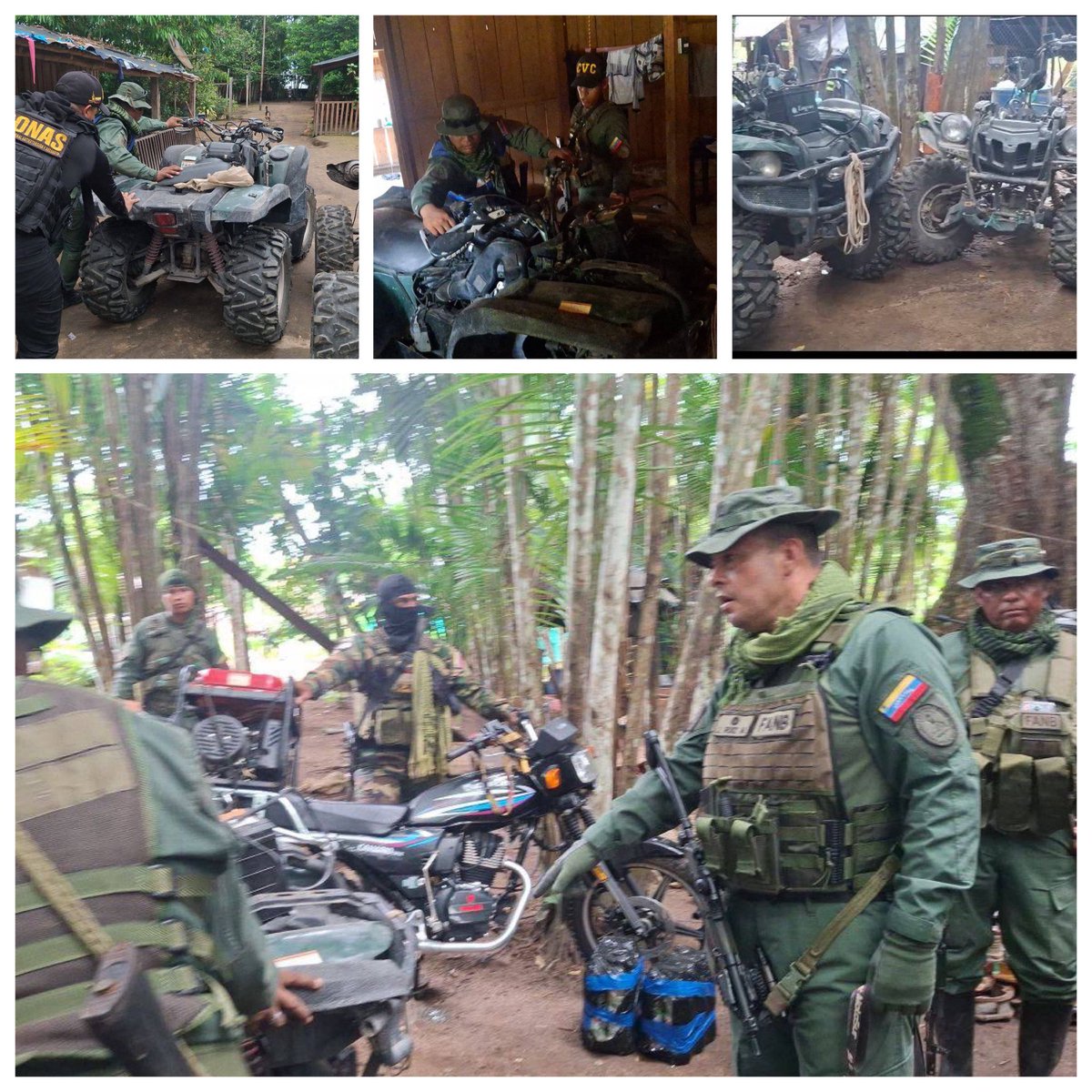 CEOFANBVE's tweet photo. 1🔁 RT || GJ. @dhernandezlarez: En el marco de la Orden de Operación Neblina 2025, Orden Fragmentaria OF 08-25 Caridad, en el estado Amazonas, las #URRAS de Combate Amazonas, el día 141630JUN25, https://t.co/SwPh8btWYB