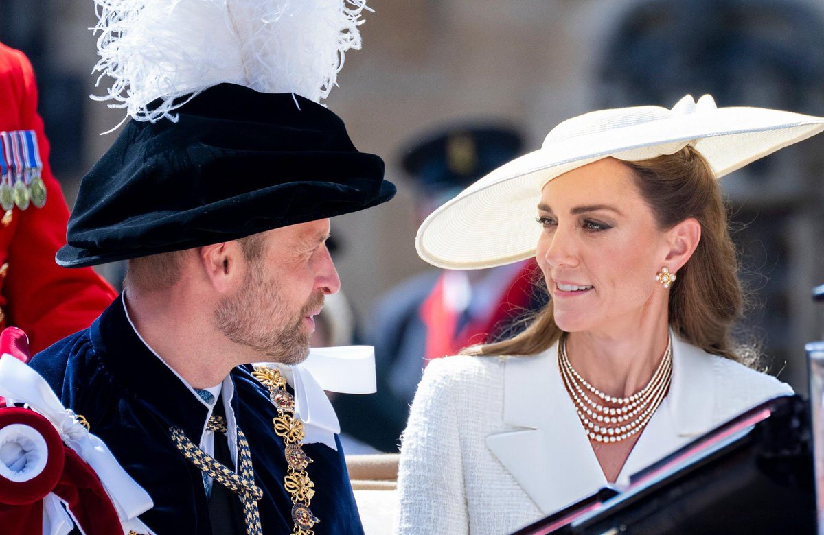 The Prince and Princess of Wales 🥰🤍