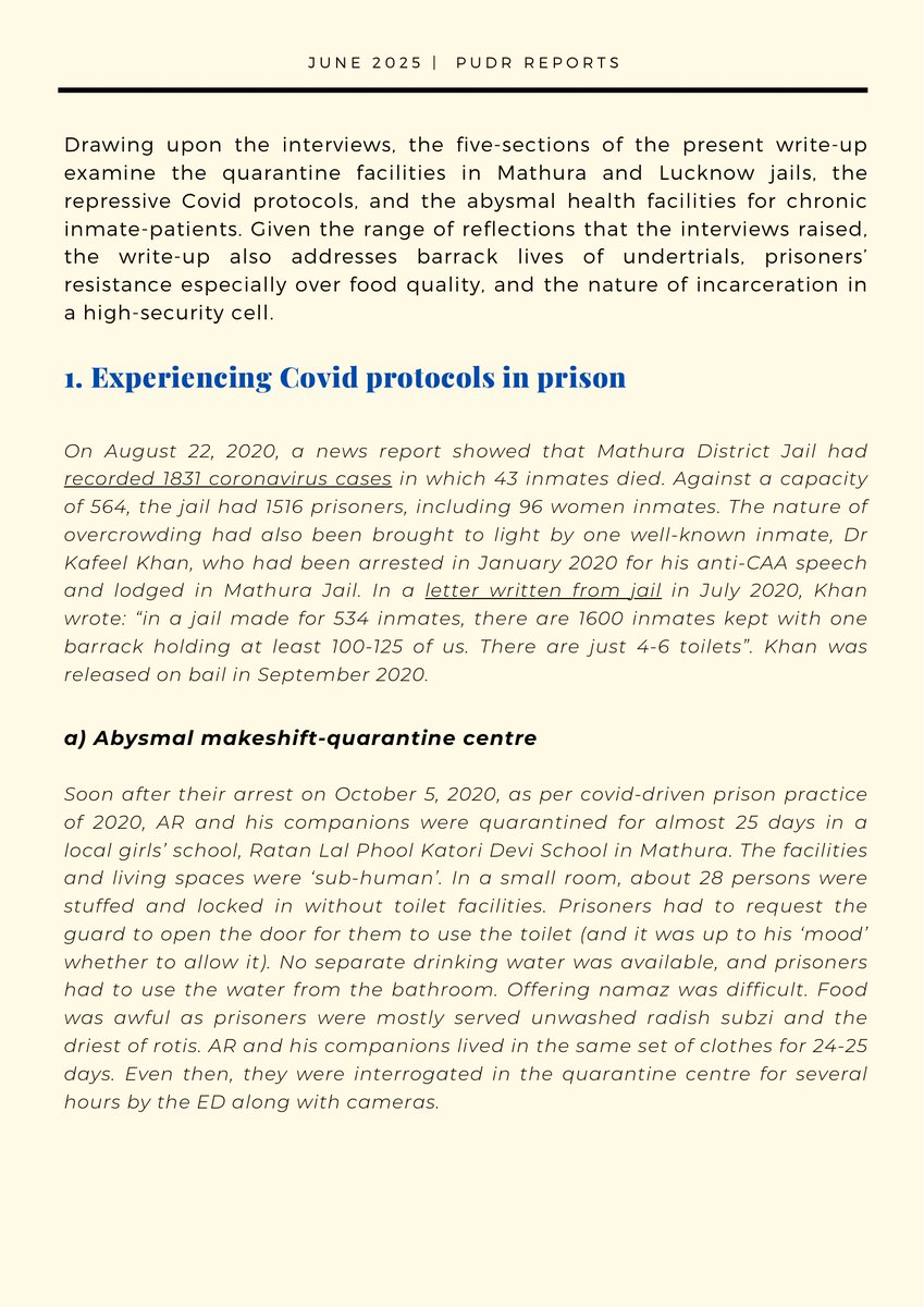 PUDR_Delhi's tweet photo. Testimony of Atikur Rahman, Read PUDR’s Prison Project full report on https://t.co/gUbP6TKwxA https://t.co/8wAzfebRTN