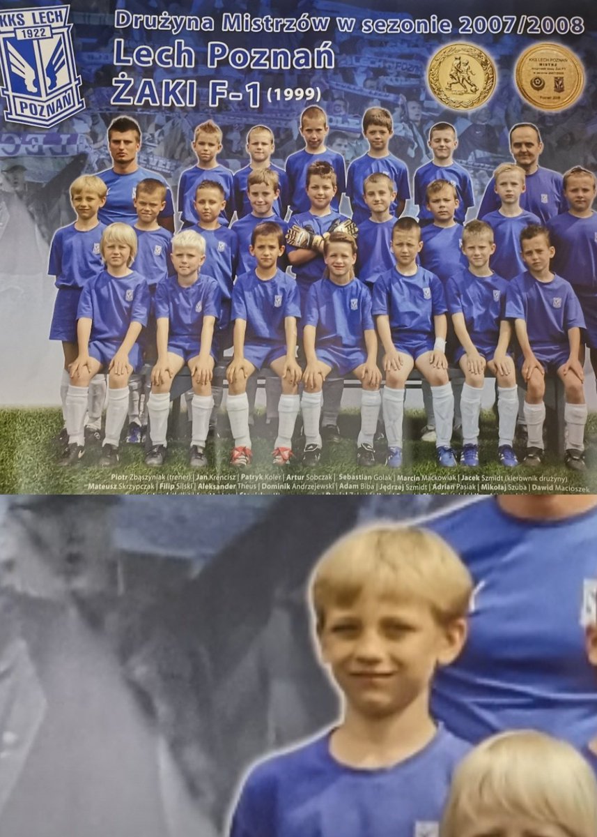 Bo tu płynie niebiesko - biała krew 
💙🤍 Mateusz Skrzypczak 🎻

Pamiętam Mateusza jak przyszedł do <a href="/AkademiaLP/">Akademia Lecha Poznań</a>  mając  zaledwie 5 lat