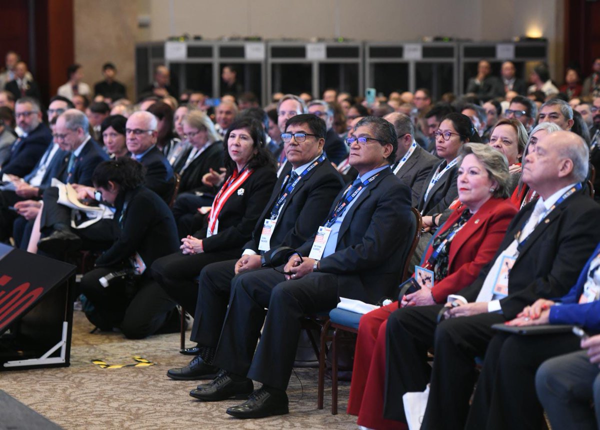MininterPeru's tweet photo. 💪🏽 #Paccto 2.0
El ministro del Interior, Carlos Malaver, participa en la inauguración del diálogo de alto nivel del Encuentro Anual del Programa de Asistencia contra el Crimen Transnacional Organizado: PAcCTO 2.0. https://t.co/3s33rDBkDe