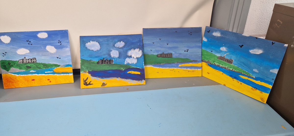 Beautiful art from the middle room