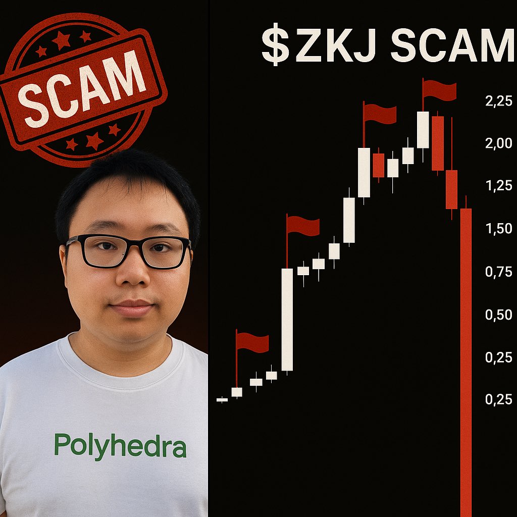 MasterCryptoHq's tweet photo. If you’re farming lowcaps and not checking wallet flows 

You’re the exit liquidity.

$ZKJ crashed 8 times in 24 hours.

The team used hidden wallets to bleed the chart.

Here’s how I found them.

Learn this before you get rugged again🧵👇 https://t.co/Q9ElhP6dS8
