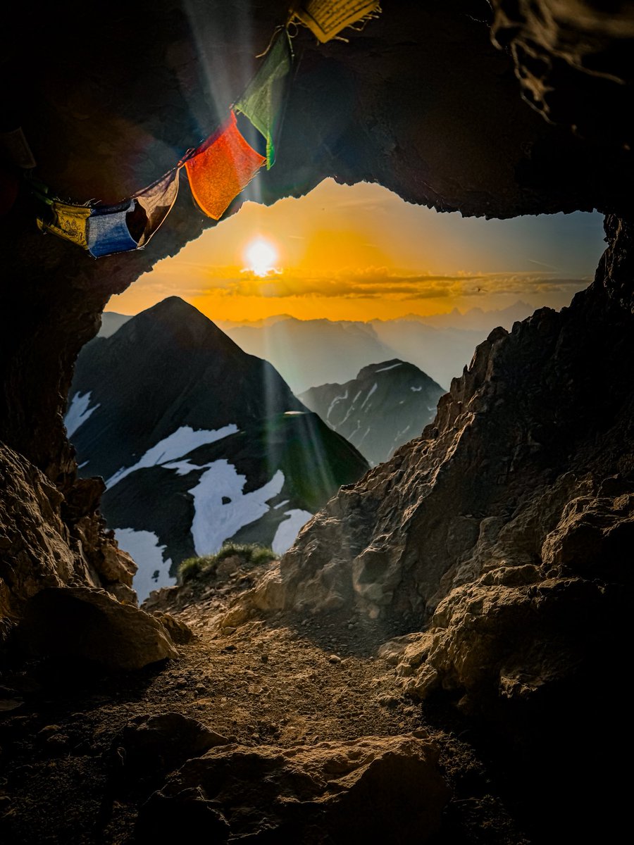 Oh 😲 Y a une marmotte qui a décidé de décorer son terrier 🏔️