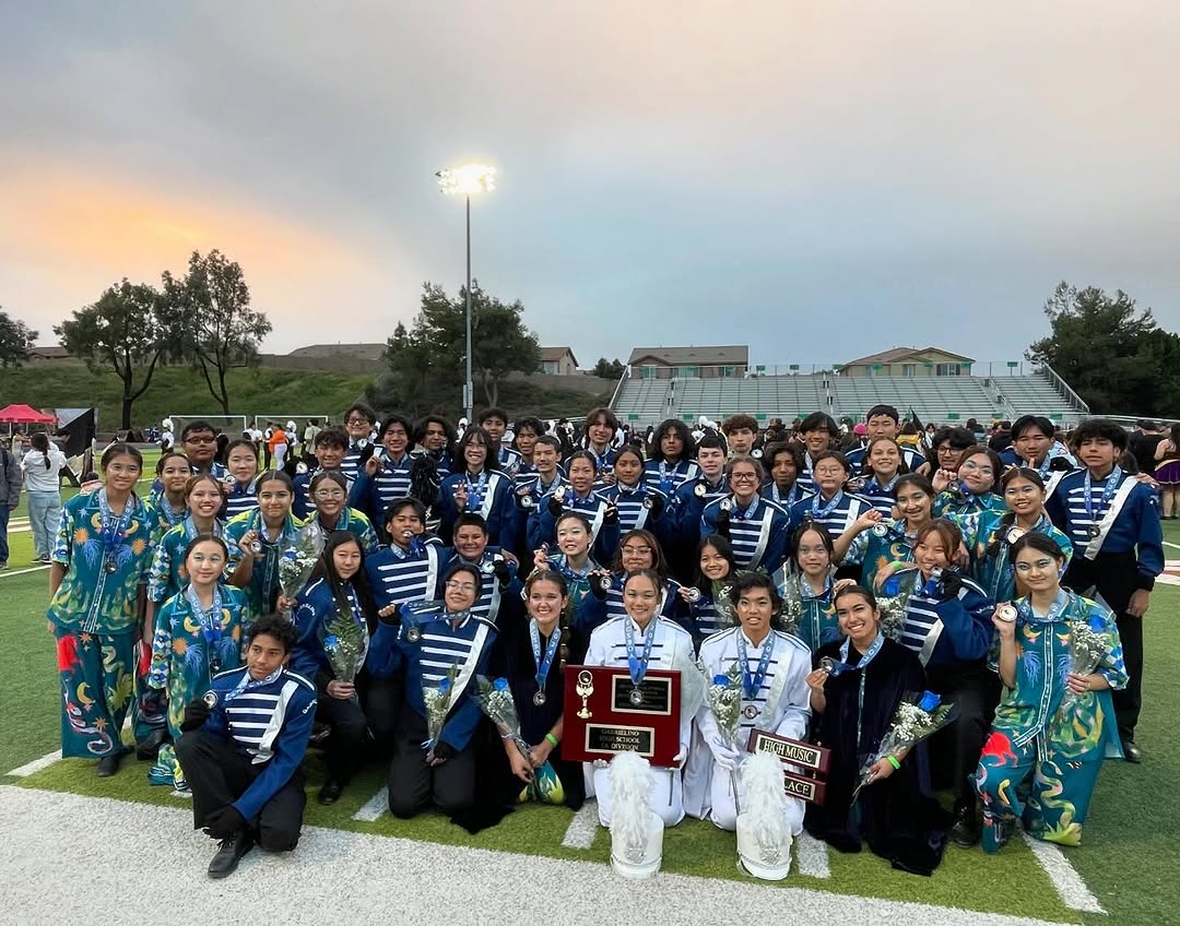 Gabrielino High School’s Screamin’ Eagles Marching Band earned the silver medal at the SCSBOA 1A Field Tournament Championships—marking the highest placement in school history!

The band also took home the High Music Sweepstakes Award, a testament to their incredible talent.
