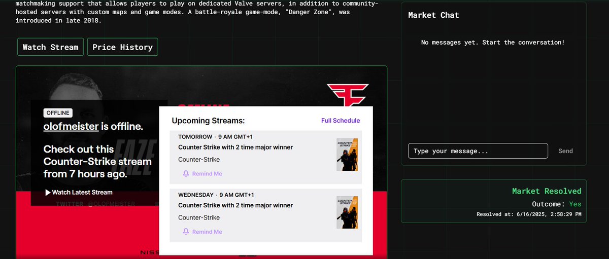 OkoroDavidKosi's tweet photo. THERE ARE TWO IMPORTANT THINGS I NOTICED WHEN I JOINED THE @whimdotbet STREAMS💃

1. There is an order book that shows the bets users have placed, ensuring transparency in platform activities. Transparency boosts trust and trust boosts user retention.

2. "You can schedule reminders for upcoming streams, so you don’t miss the action.

Overall, it was a smooth experience. Can't wait for the next stream🤗