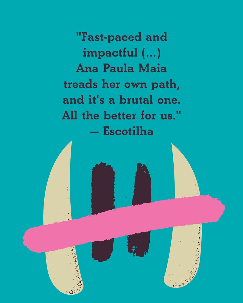 CharcoPress's tweet image. Coming in August: ON EARTH AS IT IS BENEATH by Ana Paula Maia, translated by Padma Viswanathan! 

"Fast-paced and impactful...Ana Paula Maia treads her own path, and it's a brutal one. All the better for us." - Escotilha 

Preorder: charcopress.com/bookstore/on-e…