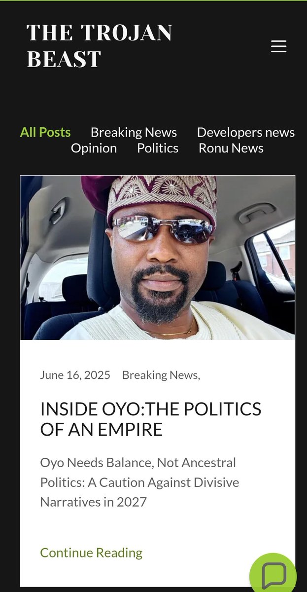 Oyo Needs Balance, Not Ancestral Politics: A Caution Against Divisive Narratives in 2027

By Dr. Ademola Adeleke UK-based Dental Surgeon &amp; Advocate for Inclusive Leadership

The recent statement made by Chief Azeez Adeduntan, a 2027 gubernatorial aspirant, in which he implied