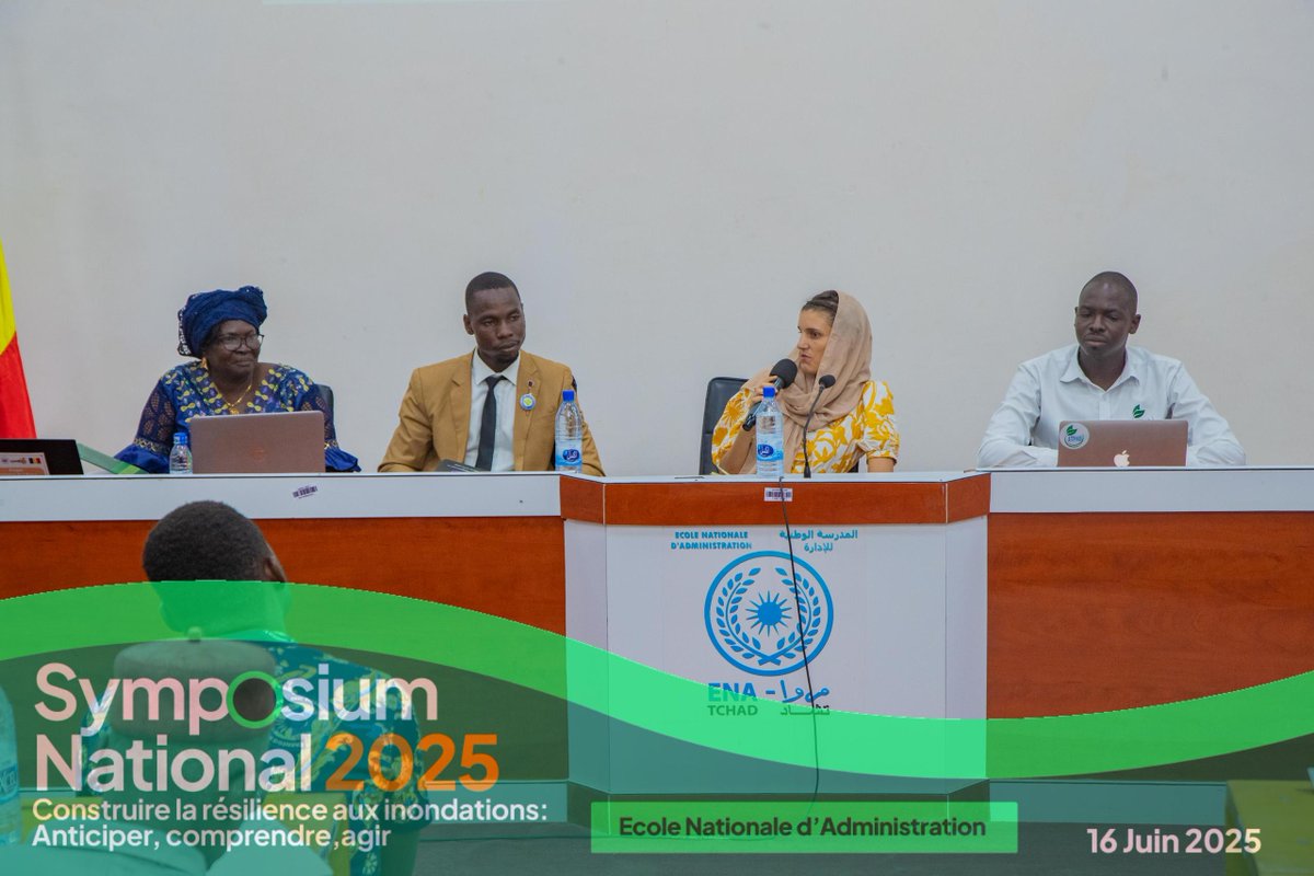 medevorg's tweet photo. 📸 Retour en images du Panel 3 – S’auto-organiser pour s’adapter

Le #SymposiumTchad2025 a mis en avant la force des communautés dans la gestion des inondations 🌊

#Tchad #Résilience #Climat #Inondations #SociétéCivile https://t.co/s3lIwwDycb
