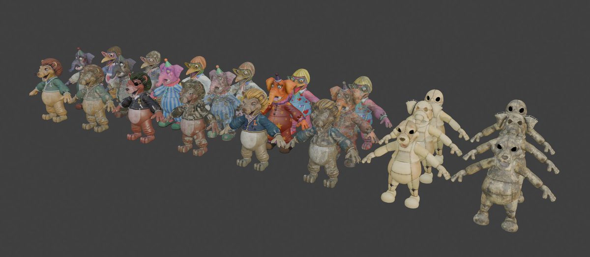 #FNAF #SOTM #fnaf2movie #FNAFMovie2

The amount of costumes Steel Wool made for this game is just amazing, the RUIN costumes just make a total of 24 different costumes, now just imagine this number with the rest of cosutmes like the mushroom or hedgehog.