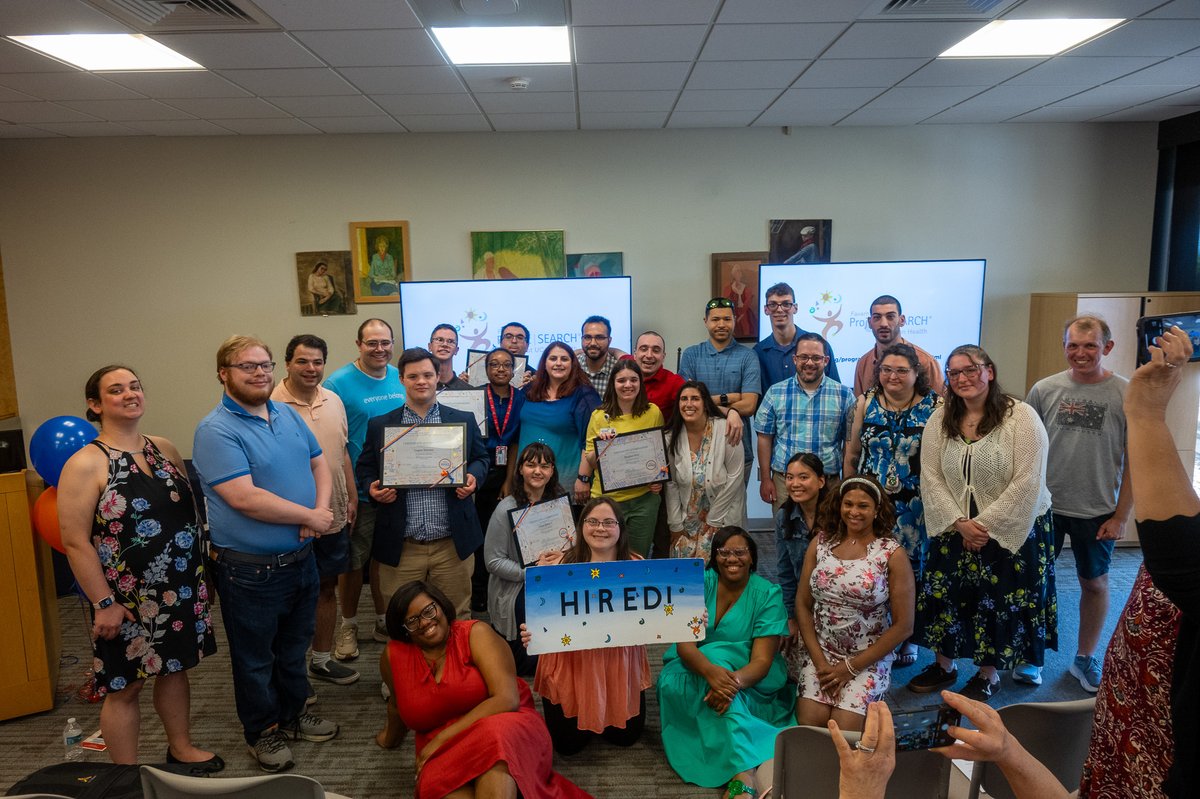“We were not sure where our path would take us before Project SEARCH, but now we are profoundly grateful for being able to experience such amazing internships and met so many wonderful people along the way."

Read more: bit.ly/443Tuj0