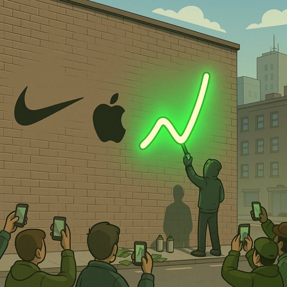 Just Do It. Think Different. Go Up.