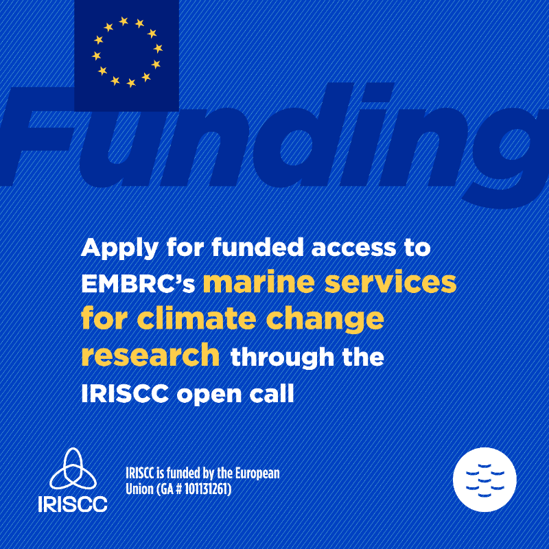 EMBRC_EU's tweet photo. #FundingCall | Marine Biology has a key role to play in #ClimateChange research
๐ต Through EMBRCโs marine stations & services, researchers can study how marine biodiversity responds to climate change โ and how to protect it
Apply for @IRISCC_eu funding to access EMBRC services