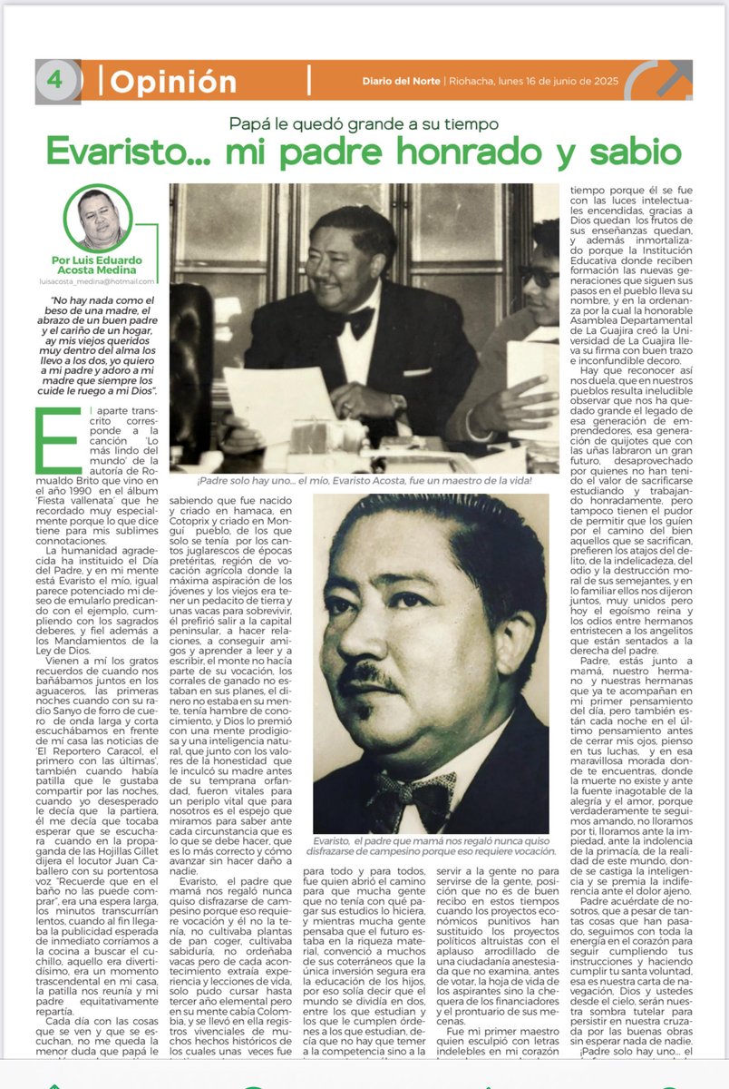 MI PADRE MAESTRO Y GUÍA!