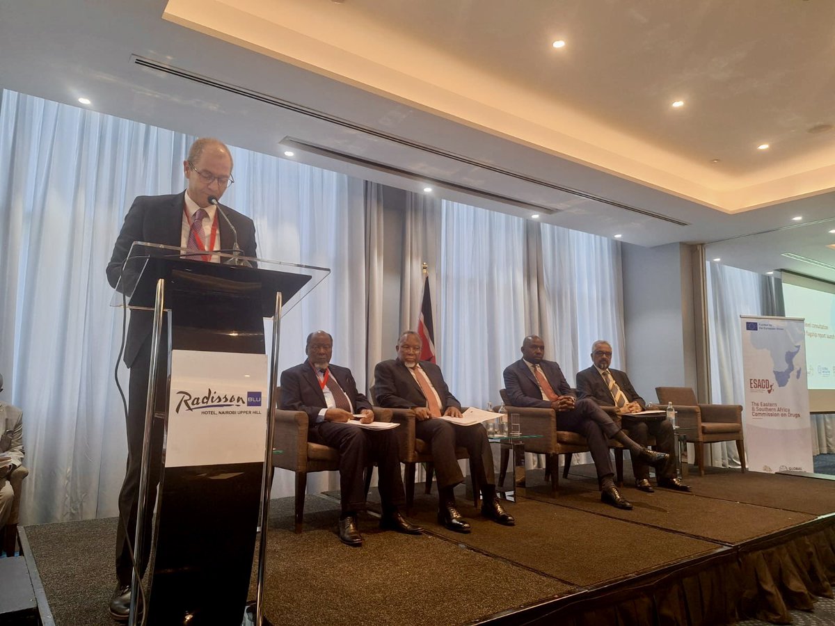 Ondrej Simek (@ondrejsimek2) on Twitter photo Honoured to join earlier today former Presidents of 🇿🇦Monlanthe, 🇲🇿Chissano and 🇲🇺Uteem as well as <a href="/kipmurkomen/">KIPCHUMBA MURKOMEN, E.G.H</a> at the launch of #EU supported action plan of the Eastern & Southern Africa Commission on Drugs to reform drug policy in the region. <a href="/EUinKenya/">European Union In Kenya</a> Honoured to join earlier today former Presidents of 🇿🇦Monlanthe, 🇲🇿Chissano and 🇲🇺Uteem as well as <a href="/kipmurkomen/">KIPCHUMBA MURKOMEN, E.G.H</a> at the launch of #EU supported action plan of the Eastern & Southern Africa Commission on Drugs to reform drug policy in the region. <a href="/EUinKenya/">European Union In Kenya</a>