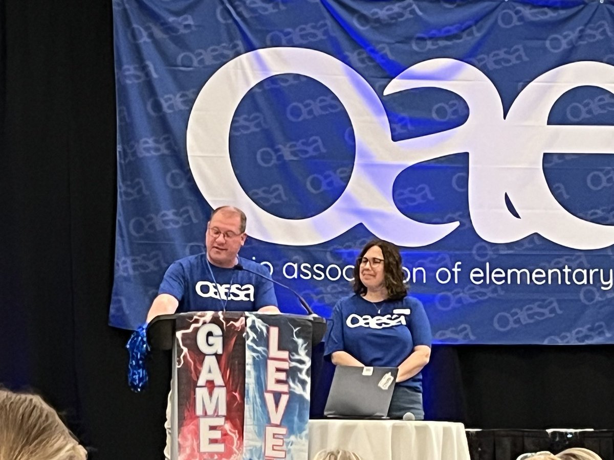 TJ Ebert (@tjebert) on Twitter photo Excited to kick off the <a href="/OAESA/">OAESA</a> professional learning conference!  Game changers -Leveling up for kids! <a href="/YourIndySchools/">IndependenceSchools</a> Excited to kick off the <a href="/OAESA/">OAESA</a> professional learning conference!  Game changers -Leveling up for kids! <a href="/YourIndySchools/">IndependenceSchools</a>